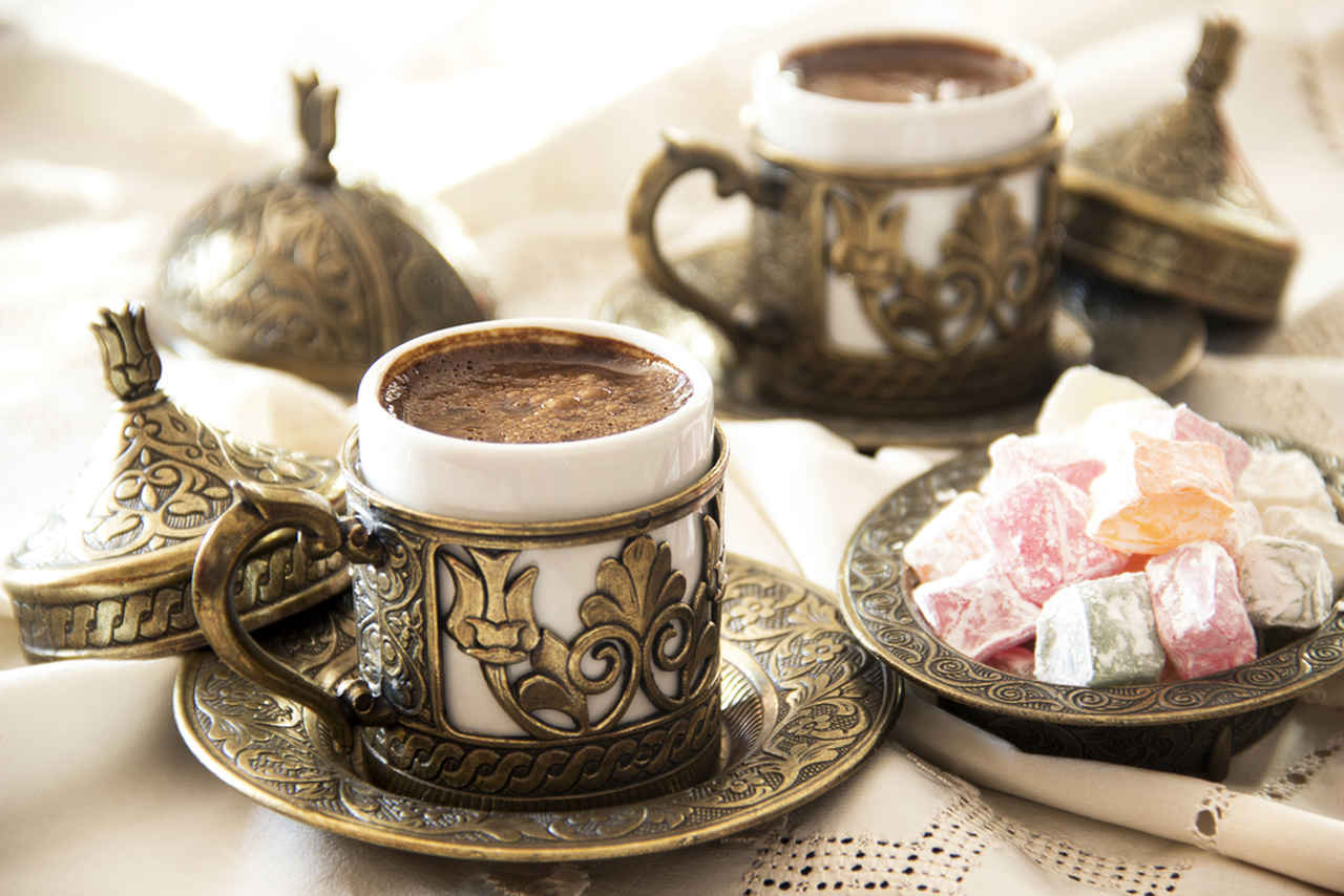 TURKISH COFFEE WITH MASTIC GUM